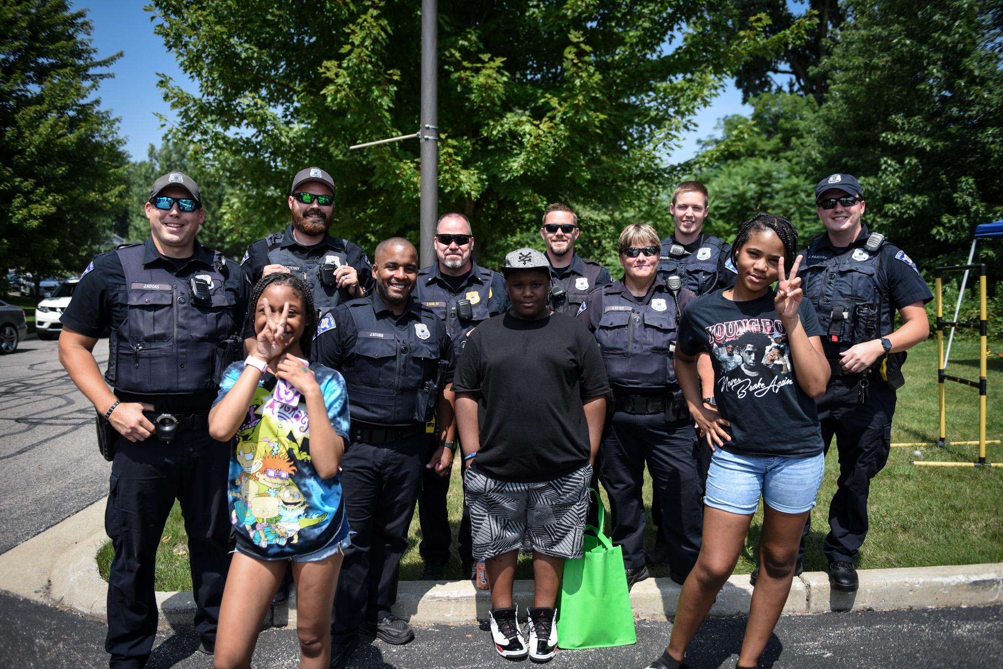 police department group photo